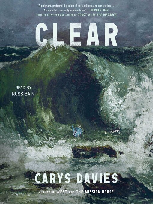 Title details for Clear by Carys Davies - Wait list